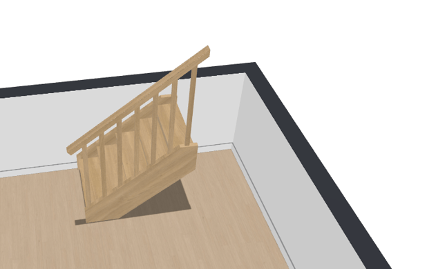 escalier 3D